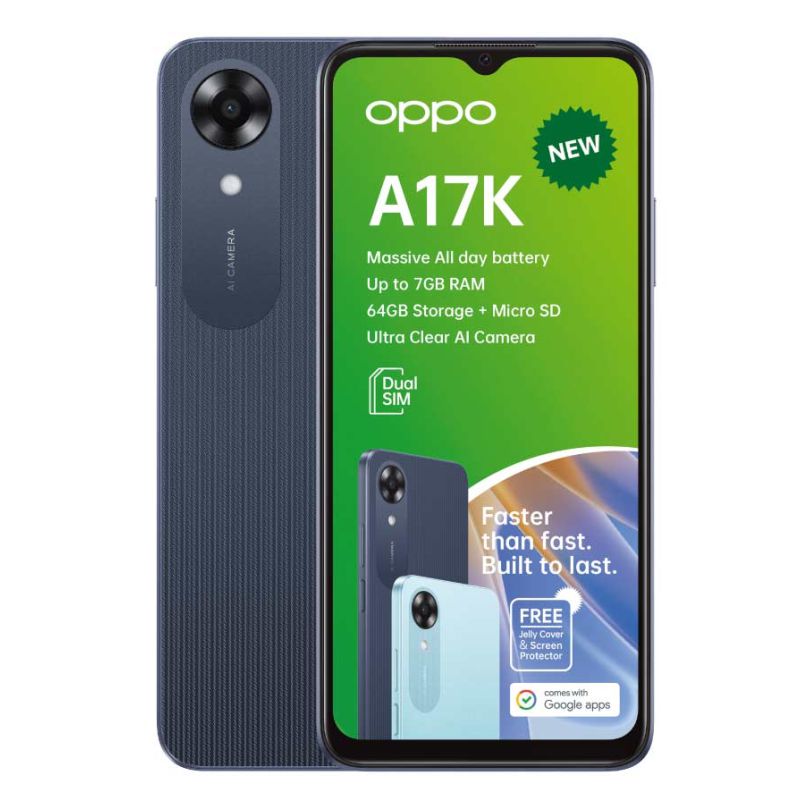 Oppo A17K 4G Dual Sim 64GB – Mobile Trade Africa